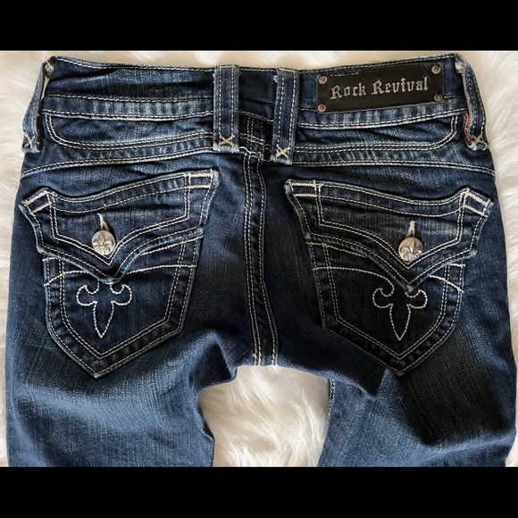 NWOT Rock Revival Chrissie Boot Stretch Jeans 26 - Picture 6 of 8